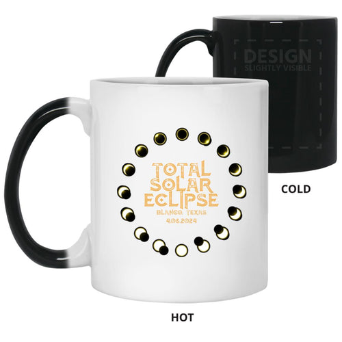 Phases Total Solar Eclipse Mug