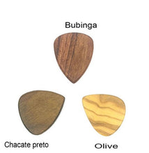 Load image into Gallery viewer, Custom Engraved Wood Guitar Pick